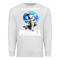 Oatmeal Heather merch mr worldwide pit bull Premium Sweatshirt - artisFamous