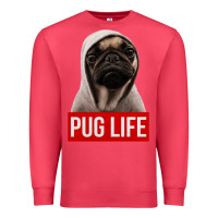 Cardinal pug life Premium Sweatshirt - artisFamous