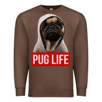 Chestnut pug life Premium Sweatshirt - artisFamous