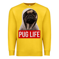 Lemon pug life Premium Sweatshirt - artisFamous