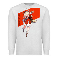 Oatmeal Heather Genshin Impact Klee Premium Sweatshirt - artisFamous
