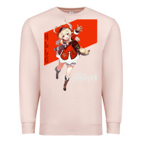 Pale Pink Genshin Impact Klee Premium Sweatshirt - artisFamous