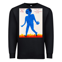 Black walk davids on fire Premium Sweatshirt - artisFamous
