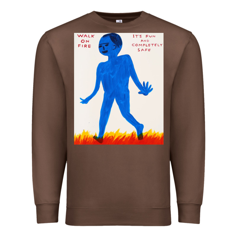 Walk Davids On Fire Premium Sweatshirt by artisFamous | Teevron