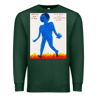 Sports Green walk davids on fire Premium Sweatshirt - artisFamous
