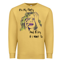 Antique Gold It's My Party And I'll Cry If I Want To happy christmas Premium Sweatshirt - artisFamous