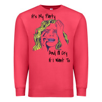 Cardinal It's My Party And I'll Cry If I Want To happy christmas Premium Sweatshirt - artisFamous