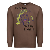 Chestnut It's My Party And I'll Cry If I Want To happy christmas Premium Sweatshirt - artisFamous