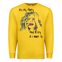 Lemon It's My Party And I'll Cry If I Want To happy christmas Premium Sweatshirt - artisFamous