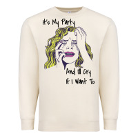 Sandshell It's My Party And I'll Cry If I Want To happy christmas Premium Sweatshirt - artisFamous