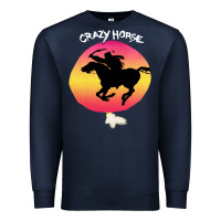 Navy neil crazy horse Premium Sweatshirt - artisFamous