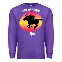 Purple neil crazy horse Premium Sweatshirt - artisFamous