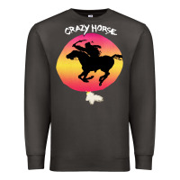 Smoke neil crazy horse Premium Sweatshirt - artisFamous