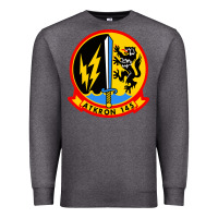 Charcoal Heather va 145 attack squadron store Premium Sweatshirt - artisFamous
