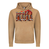 Vintage Camel football mama Vintage Hoodie - CowhideDigitalArt