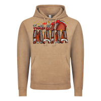 Vintage Coffee football mama Vintage Hoodie - CowhideDigitalArt
