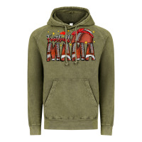 Vintage Olive football mama Vintage Hoodie - CowhideDigitalArt