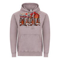 Vintage Zinc football mama Vintage Hoodie - CowhideDigitalArt