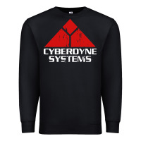 Black cyber dyne systems Premium Sweatshirt - artisFamous