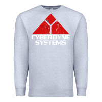 Heather Grey cyber dyne systems Premium Sweatshirt - artisFamous
