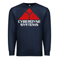 Navy cyber dyne systems Premium Sweatshirt - artisFamous