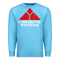 Ocean Blue cyber dyne systems Premium Sweatshirt - artisFamous