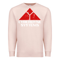 Pale Pink cyber dyne systems Premium Sweatshirt - artisFamous