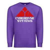 Purple cyber dyne systems Premium Sweatshirt - artisFamous