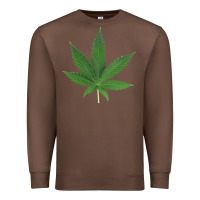 Chestnut Weed leaf Premium Sweatshirt - artisFamous