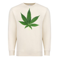 Sandshell Weed leaf Premium Sweatshirt - artisFamous