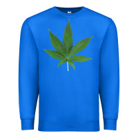 True Royal Weed leaf Premium Sweatshirt - artisFamous