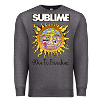 Charcoal Heather sunflower sublime 40oz to freedom Premium Sweatshirt - artisFamous