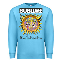 Ocean Blue sunflower sublime 40oz to freedom Premium Sweatshirt - artisFamous