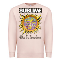 Pale Pink sunflower sublime 40oz to freedom Premium Sweatshirt - artisFamous