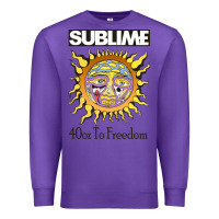 Purple sunflower sublime 40oz to freedom Premium Sweatshirt - artisFamous