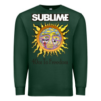 Sports Green sunflower sublime 40oz to freedom Premium Sweatshirt - artisFamous