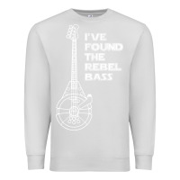 Dove Grey rebel bass Premium Sweatshirt - artisFamous
