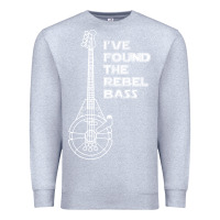 Heather Grey rebel bass Premium Sweatshirt - artisFamous
