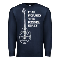 Navy rebel bass Premium Sweatshirt - artisFamous