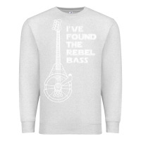 Oatmeal Heather rebel bass Premium Sweatshirt - artisFamous