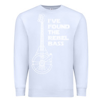 White rebel bass Premium Sweatshirt - artisFamous