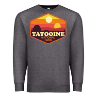 Charcoal Heather tatooine national park Premium Sweatshirt - artisFamous