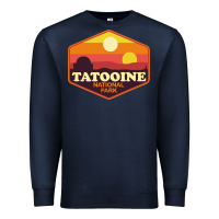 Navy tatooine national park Premium Sweatshirt - artisFamous