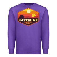 Purple tatooine national park Premium Sweatshirt - artisFamous