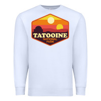 White tatooine national park Premium Sweatshirt - artisFamous