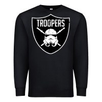 Black troopers Premium Sweatshirt - artisFamous