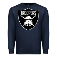 Navy troopers Premium Sweatshirt - artisFamous