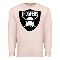 Pale Pink troopers Premium Sweatshirt - artisFamous