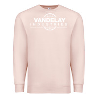 Pale Pink vandelay industries Premium Sweatshirt - artisFamous