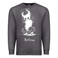 Charcoal Heather hollow void ,hollow knight  t shirt Premium Sweatshirt - artisFamous